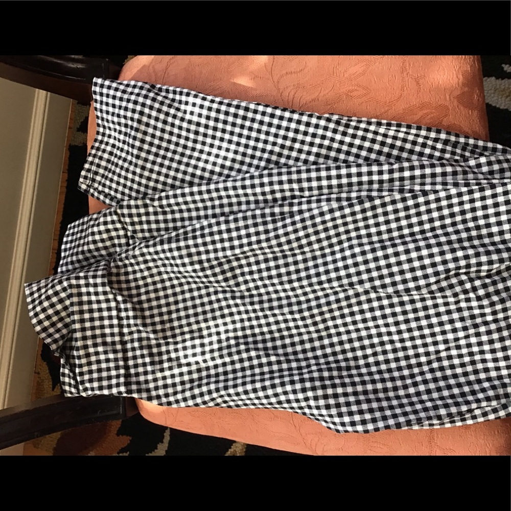 Agnes & Dora gingham pants L